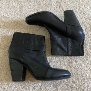 Rag and Bone Newburyport leather booties